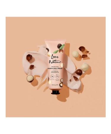 Oriflame Protective hand cream with macadamia oil Love Nature - Buy Online on GoSupps.com