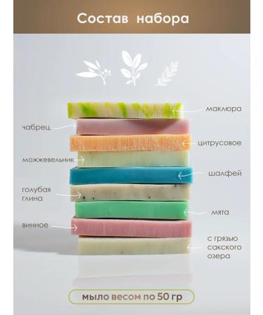 Crimean Fantasy Manufactory A set of natural soap handmade benefits - Buy Online on GoSupps.com