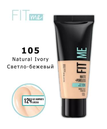 Maybelline New York Fit me tonal face tone 105 30 ml