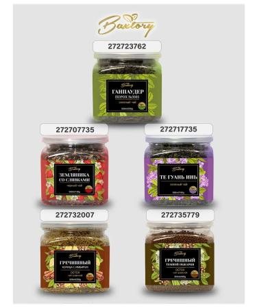 Baxtory Tea black leaf strawberries with cream - Buy Online on GoSupps.com