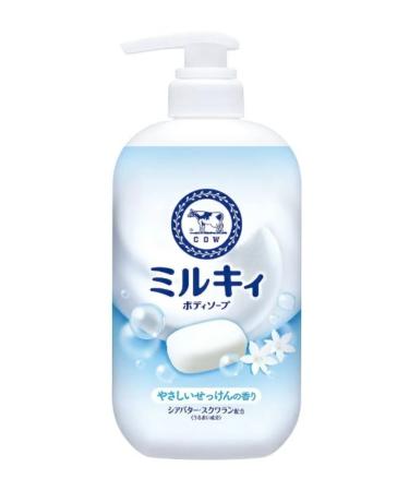 COW Milk liquid body soap for a flower aroma 500ml