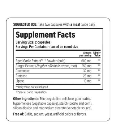 iHerb Kyolic Aged Garlic Extract Formula 102 Enzyme Complex - Buy Online on GoSupps.com