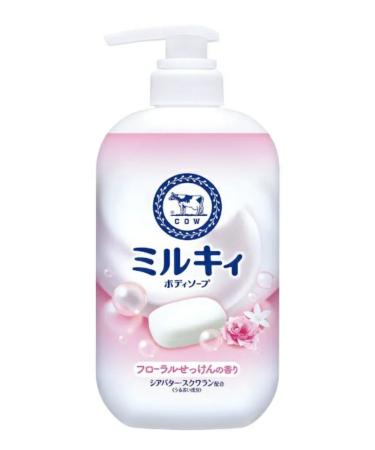 COW MILKY BODY Dairy Liquid soap Flower aroma 500ml