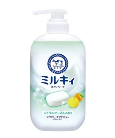 COW Milky Body Milk Liquid soap citrus aroma 500ml - Buy Online on GoSupps.com