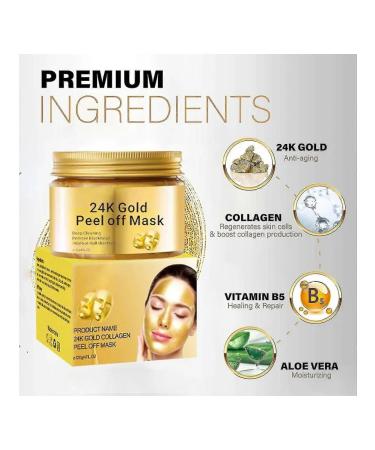 Mask with gold 24K anti -aging - Buy Online on GoSupps.com