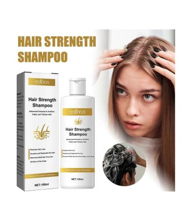 Thick hair shampoo 100ml strengthens the roots