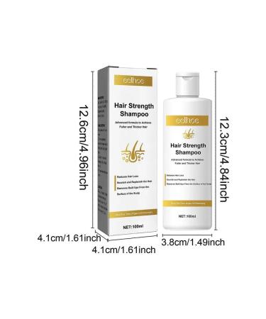 Thick hair shampoo 100ml strengthens the roots - Buy Online on GoSupps.com