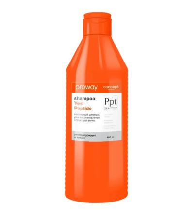 CONCEPT ProWay Peptide shampoo to restore hair structure 400 ml
