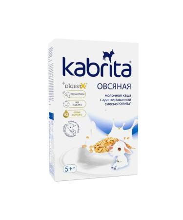 Kabrita Oatmeal porridge on a goat milk 180.0 2 pcs - Buy Online on GoSupps.com