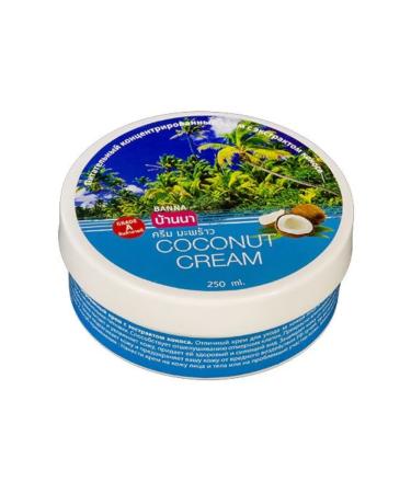 Body cream with an extract of coconut Banna 250 ml - Buy Online on GoSupps.com