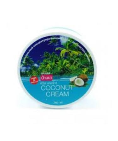 Body cream with an extract of coconut Banna 250 ml - Buy Online on GoSupps.com