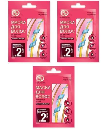 Shark Power shark fat mask d hair activator Ros 25ml 3 pcs