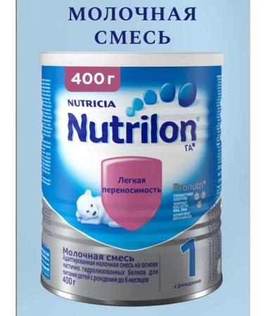 Nutrilon Milk mix 1 ha with 0 Mesyats 400g - Buy Online on GoSupps.com