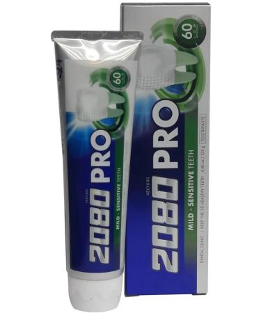 Dental Clinic 2080 Pro Mild toothpaste soft protection 125g*2 pcs