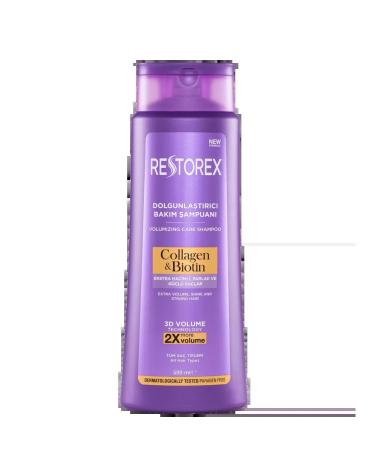 Restorex Shampoo with biotin for the volume of thin hair 500 ml - Buy Online on GoSupps.com