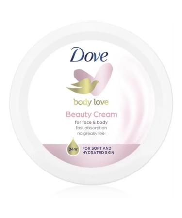 DOVE Body and face cream "Delicate silk" - Buy Online on GoSupps.com