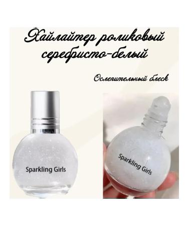 Highlighter is silver-white roller