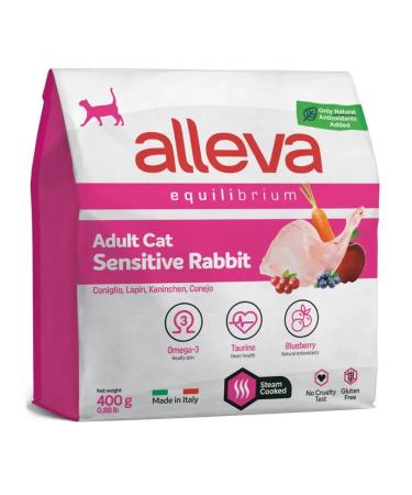 Alleva Adult cats Equalibrium sensitive rabbit 0.4 kg