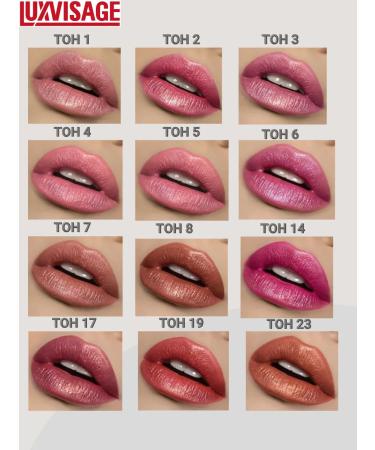 LUXVISAGE Lipstick for lips mother -of -pearl moisturizer t.14 - Buy Online on GoSupps.com