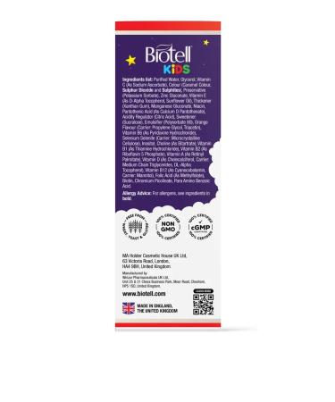 Biotell Vitamins for children kid's multivitamins for immunity - Buy Online on GoSupps.com