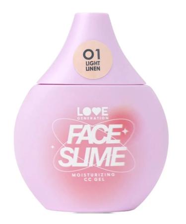Love Generation Moisturizing SS Gel Face Slime tone 01 light beige 30 ml