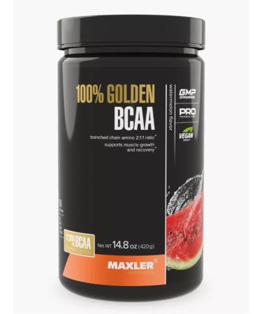 100% Golden BCAA BCAA amino acid powder Maxler 420g