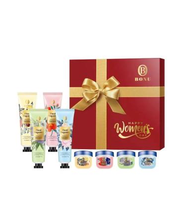 BONU COSMETICS Gift set of hand cream and lip balm - Buy Online on GoSupps.com