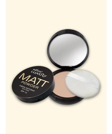 BELITA Matte powder for the face SPF 15 luxury tone 01 porcelain
