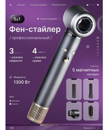 Daily Hair hairline Professional with nozzles 5 in 1