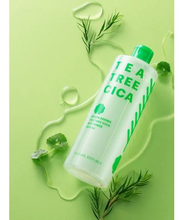 Nature Republic Green Derma Tea Salting Toner with Centella 500 ml - Buy Online on GoSupps.com