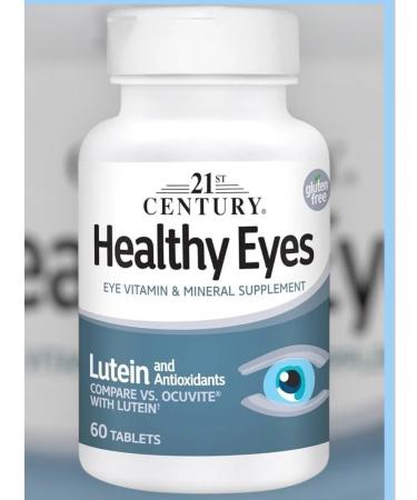 iHerb 21st Century Healthy Eyes with Litein Tablets 60 Count