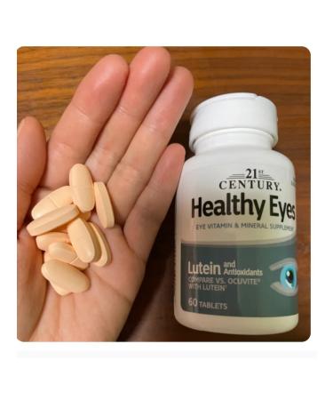 iHerb 21st Century Healthy Eyes with Litein Tablets 60 Count - Buy Online on GoSupps.com
