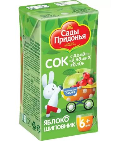 Gardens of Pridonya Apple-fucker juice from 6 months 18 pieces x 0.125 - Buy Online on GoSupps.com