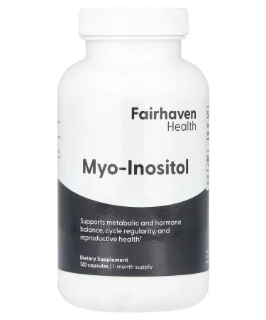 Fairhaven Health Mio Inositol for women and men 120 capsules