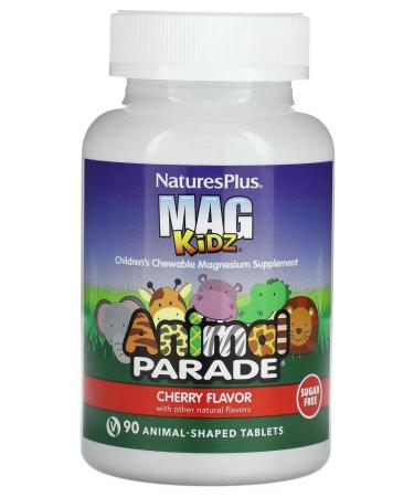 NaturesPlus Magnesium for children Animal Parade 90 chewing tablets