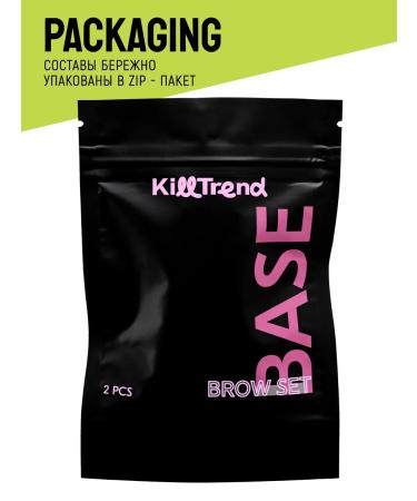 KillTrend Long -term laying of eyebrows set of Browset Base 2 in 1 - Buy Online on GoSupps.com