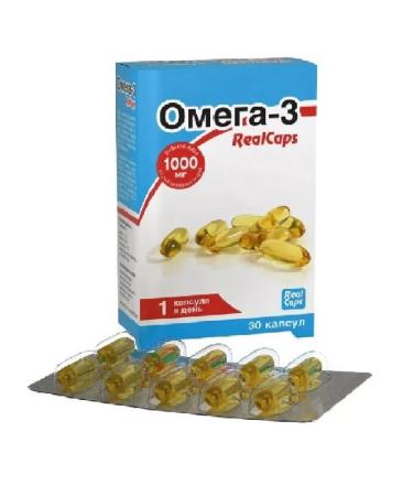 RealCaps omega-3 n80 caps of 1400mg-1pcs