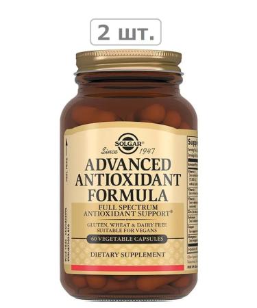 SOLGAR antioxidant formula N60 caps 868mg-2pcs