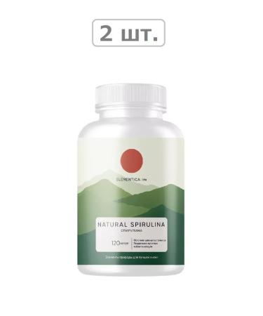 elementica Life Spirulina N120 caps 600mg-2pcs