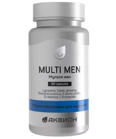 AKVION Multivitamins for men N60 caps 930MG-1 pound