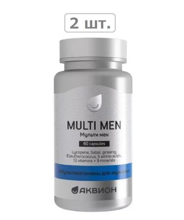 AKVION Multivitamins for men N60 caps 930MG-2pcs