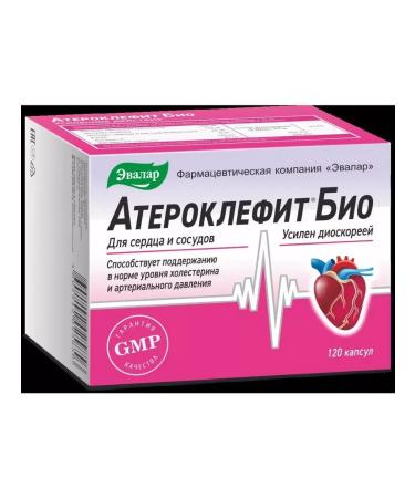 Evalar Atheroclefit bio n120 caps-2pcs - Buy Online on GoSupps.com