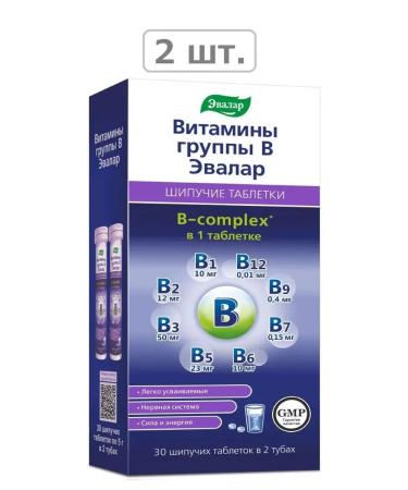 Evalar B vitamins B N30 table spike 5G-2pcs