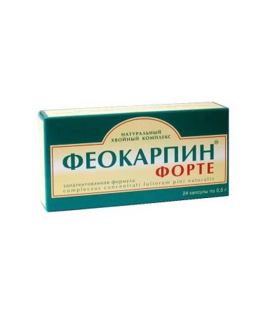 Theocarpine Fort N24 caps 0.5g-1pcs - Buy Online on GoSupps.com