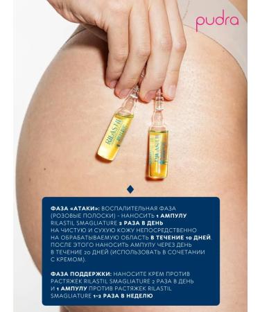Rilastil Smagliature concentrate in ampoules from stretch marks 10*5 ml - Buy Online on GoSupps.com
