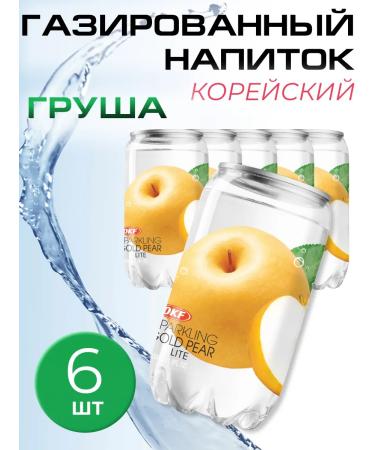 OKF Drink gas of Korean pear 6pcs 350ml