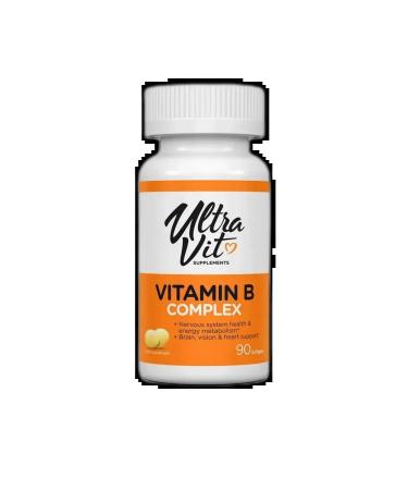 VPLab B vitamins Complex B1 B2 B6 B12 90 capsules