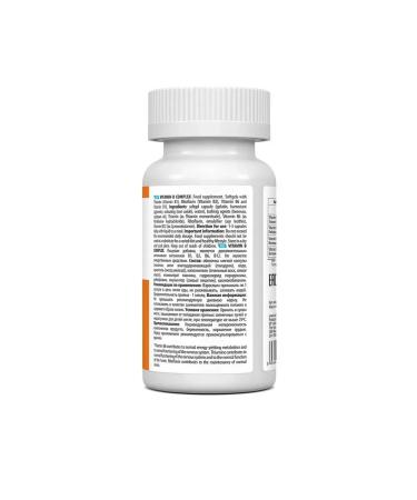 VPLab B vitamins Complex B1 B2 B6 B12 90 capsules - Buy Online on GoSupps.com