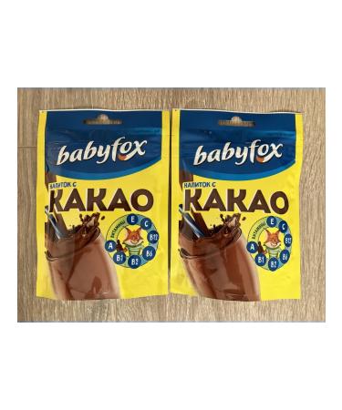 Babyfox Drink with cocoa 2 pcs. 135 g - Buy Online on GoSupps.com