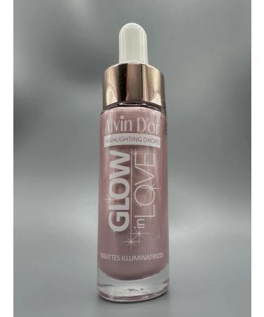 Alvin D'Or Liquid highlighter HL-03 Glow Love Drops 3 Pink